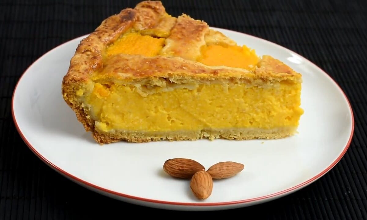 Squash and apples pie