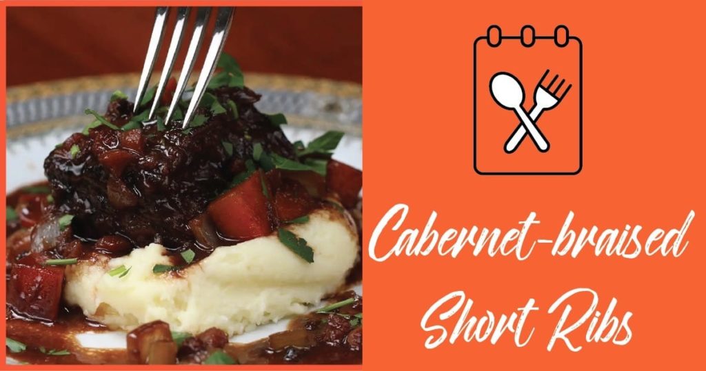 Wolfgang Puck’s Oscar Worthy Dishes 9 Cabernet-braised Short Ribs