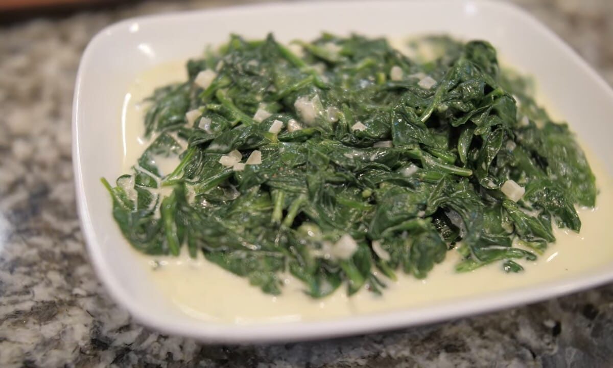 Steakhouse Creamed Spinach