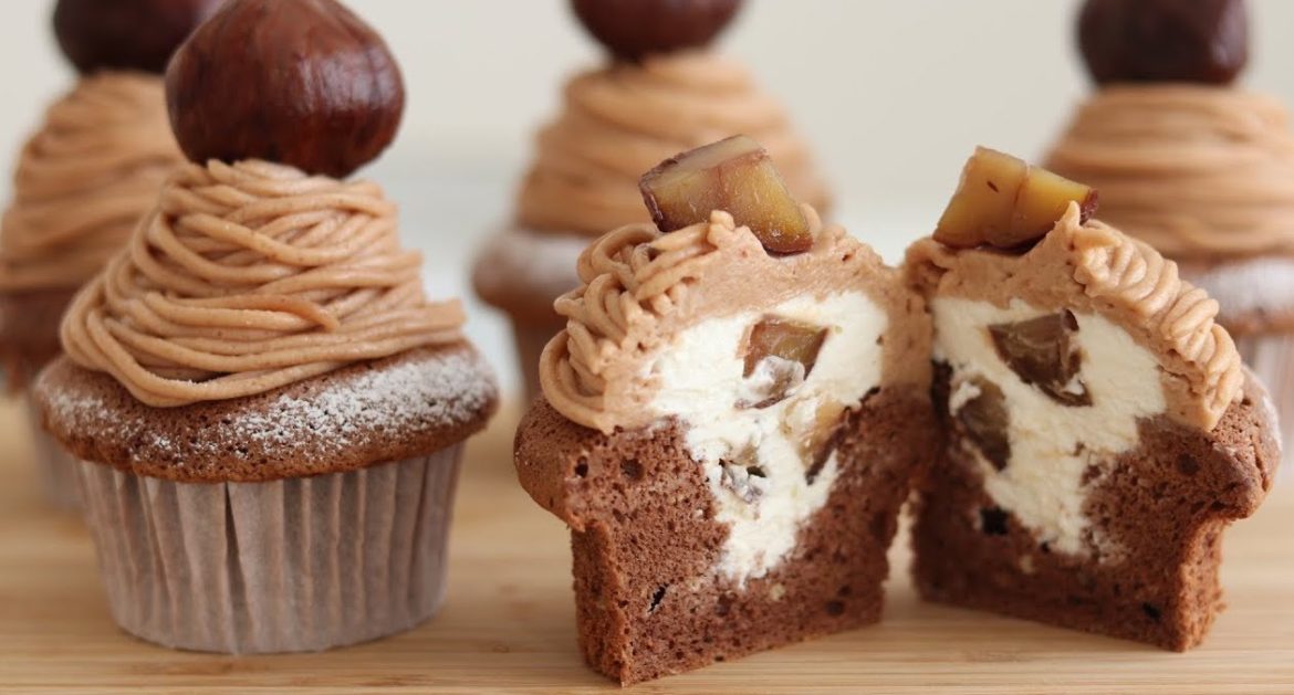 Mont-Blanc-Cupcake Mont Blanc Cupcake