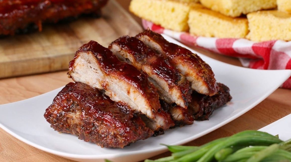One-Pan BBQ Baby Back Ribs