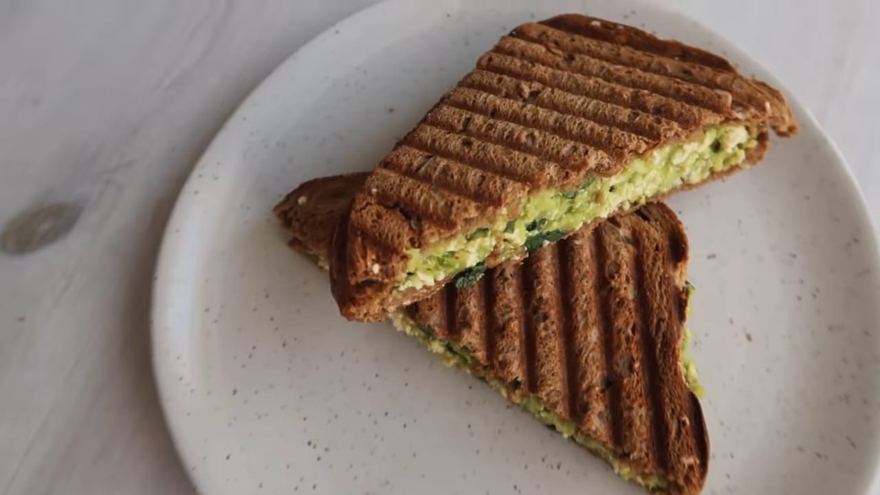 Grilled Avocado Sandwich