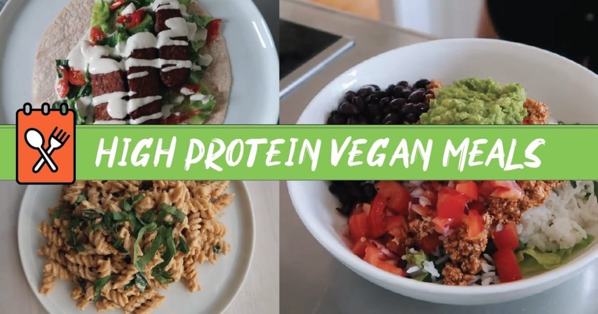 high protein vegan foods