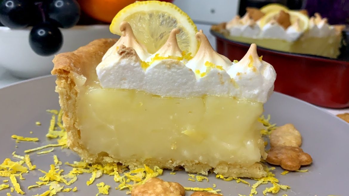 Lemon Tart with Meringue recipe