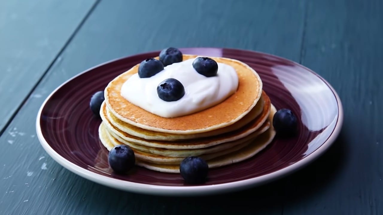 lemon blueberry pancakes