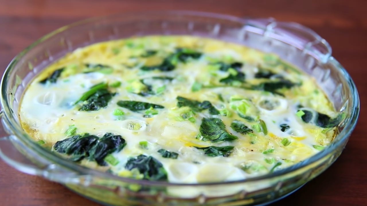 spinach mozzarellaegg