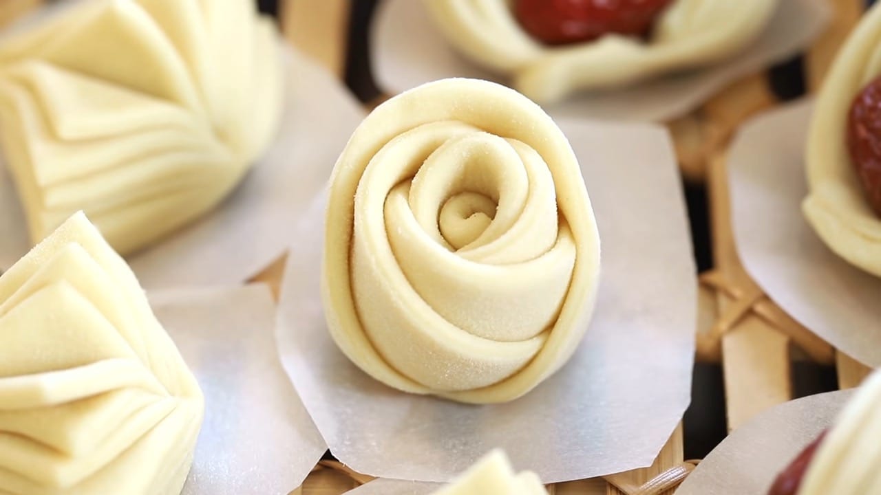 how to shape steamed bun