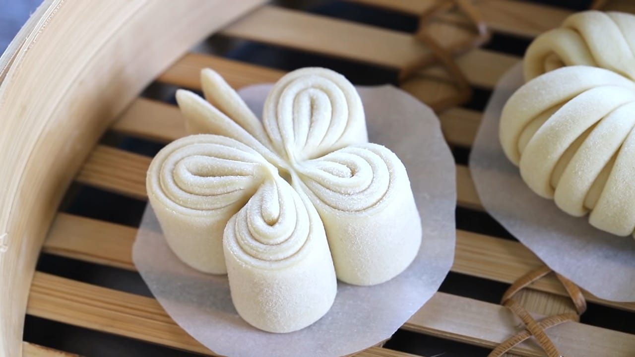 how to shape steamed bun