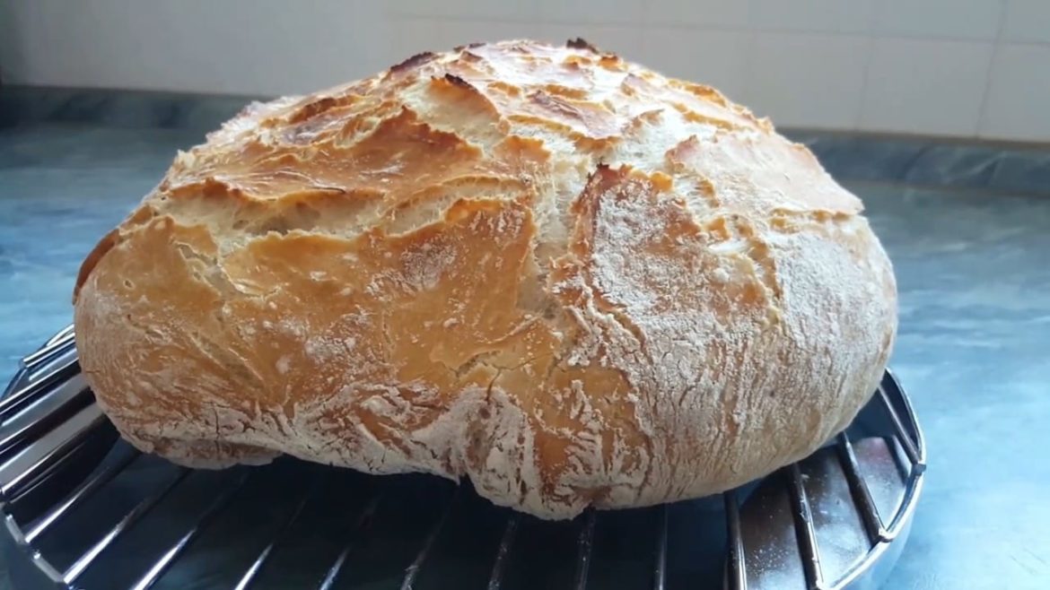Crispy-farmer-s-bread-without-kneading Crispy farmer’s bread without kneading (crispy no-knead bread)