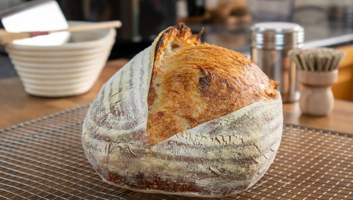 Easy-Homemade-Sourdough-Bread Easy Homemade Sourdough Bread