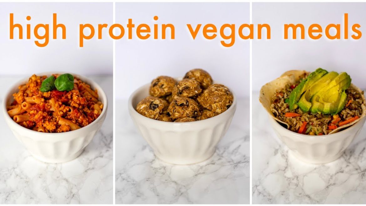 HIGH PROTEIN VEGAN MEALS