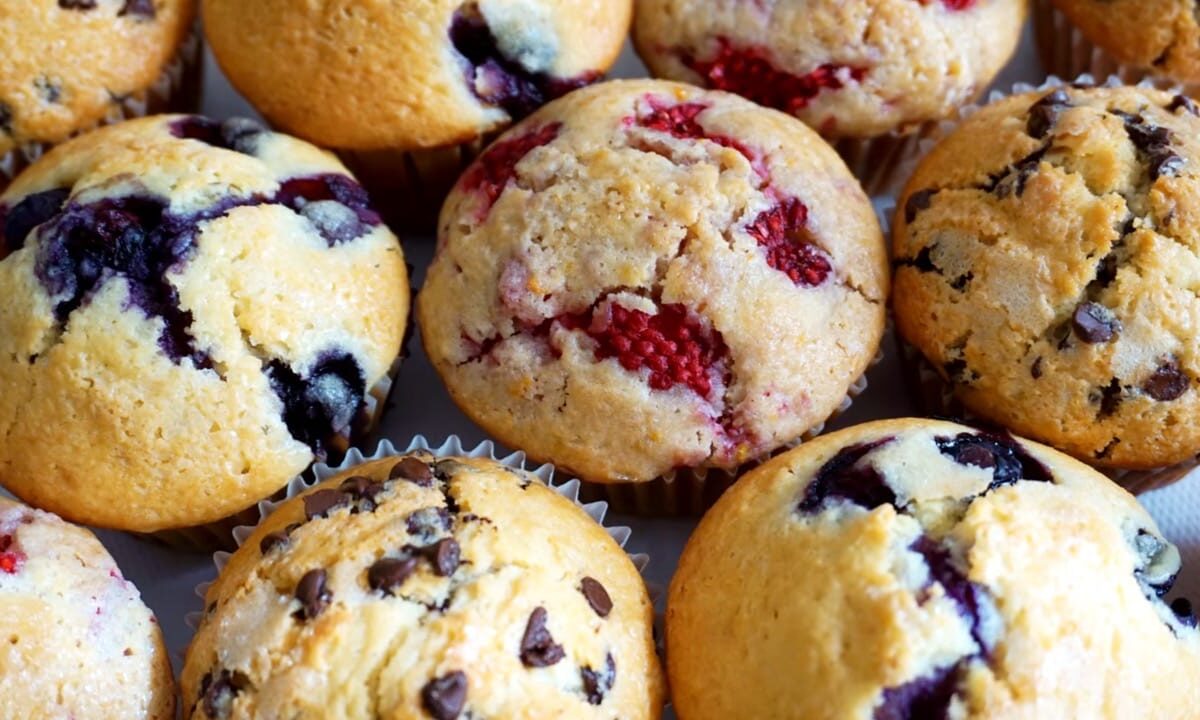 Blueberry muffins