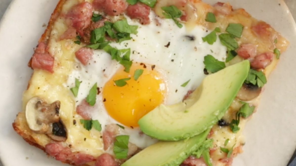 Cheesy-Egg-Toasty-Pizza Cheesy Egg Toasty Pizza