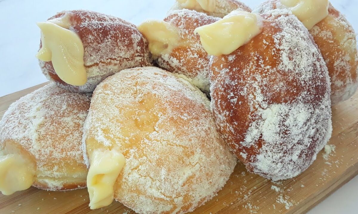 Custard Cream Donut