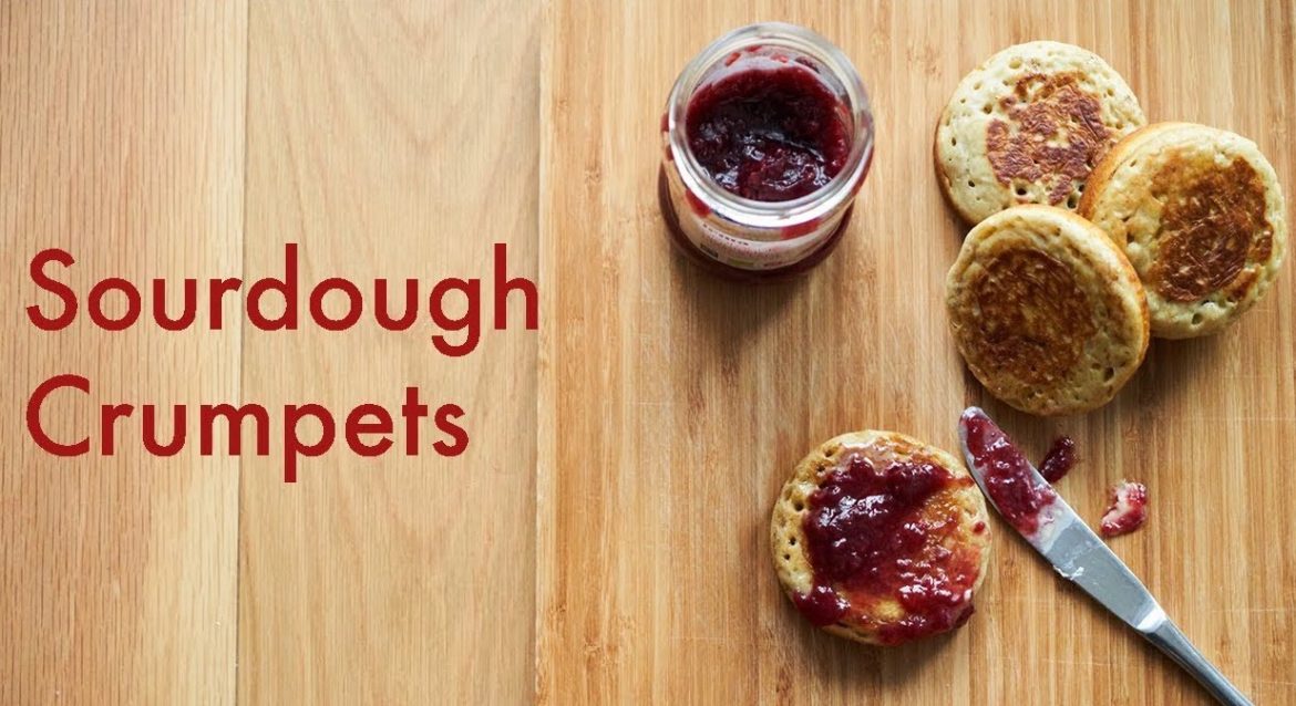 Sourdough-Crumpets Sourdough Crumpets