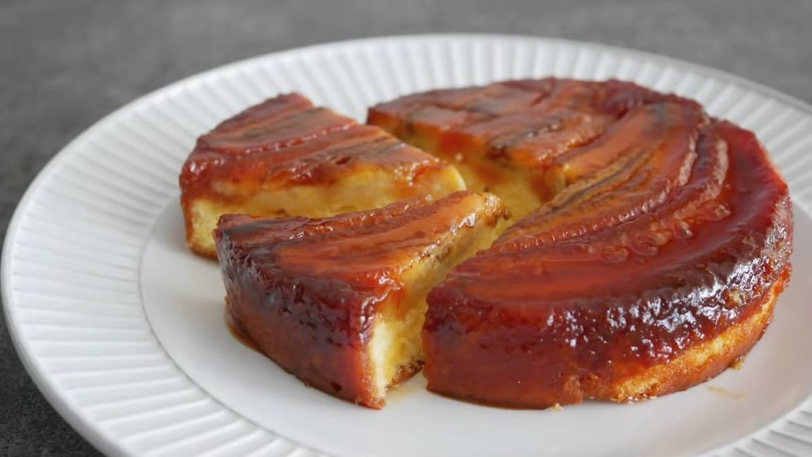 Banana-Upside-Down-Cake Banana Upside Down Cake