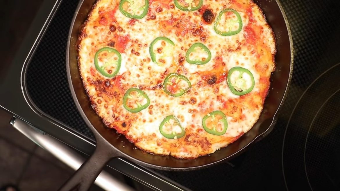 Cast Iron Pan Pizza