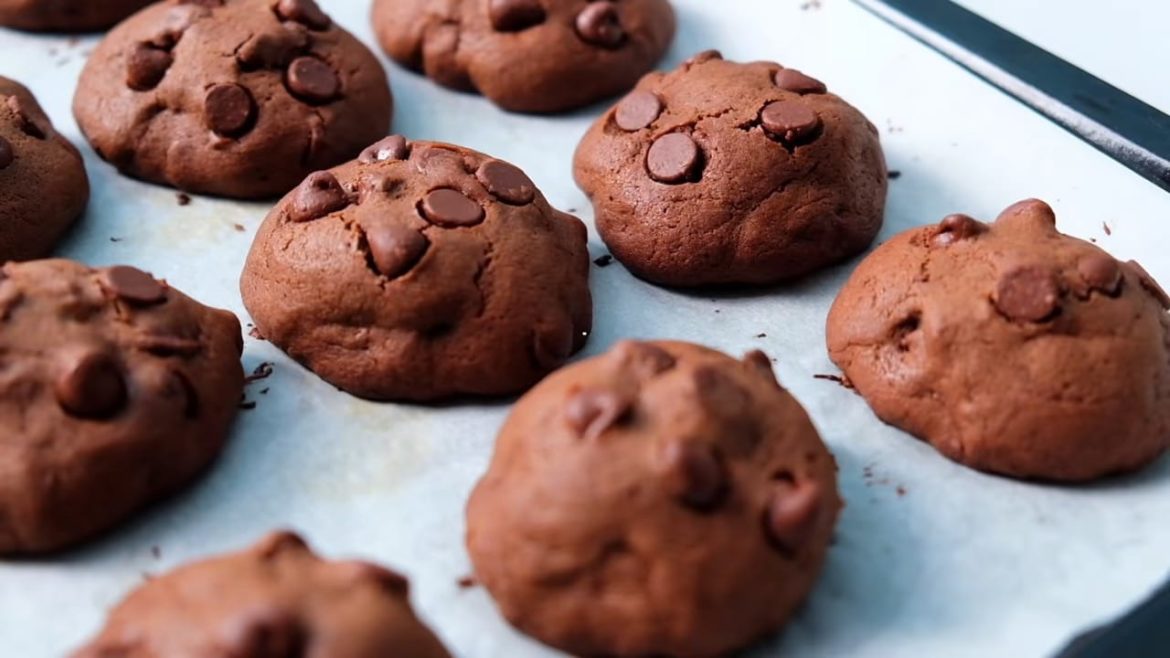 Chocolate-Mochi-Cookies Chocolate Mochi Cookies