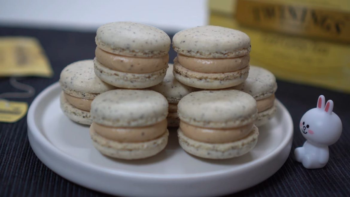 Earl Grey Macarons and Earl Grey Spread
