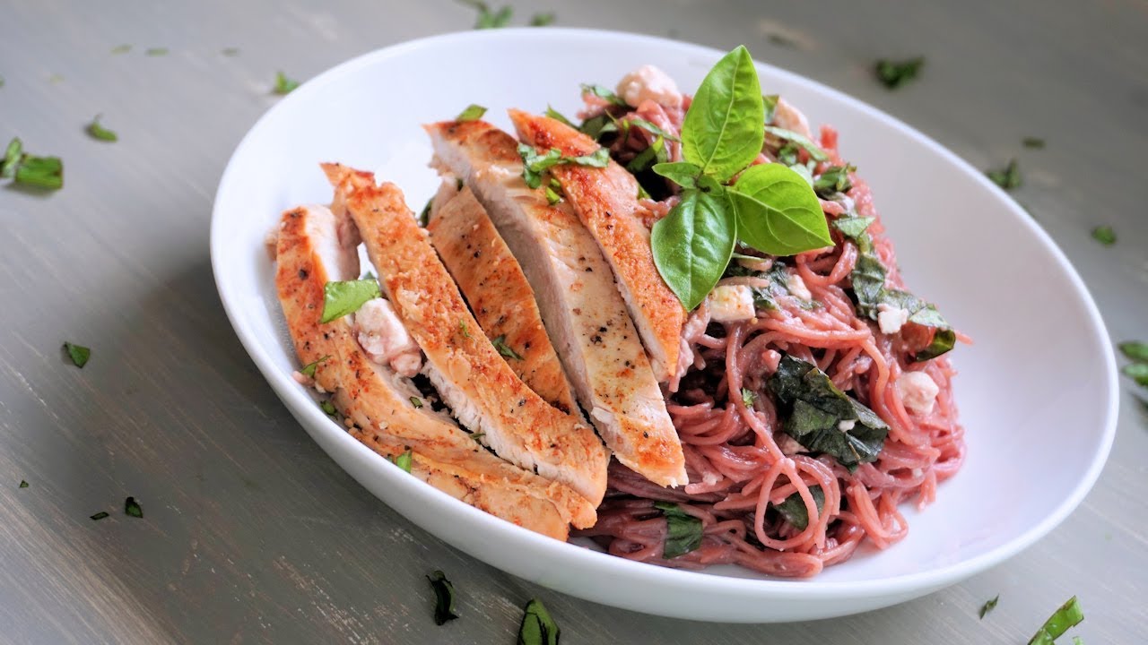 OnePan Red Wine Chicken & Pasta Book Recipes