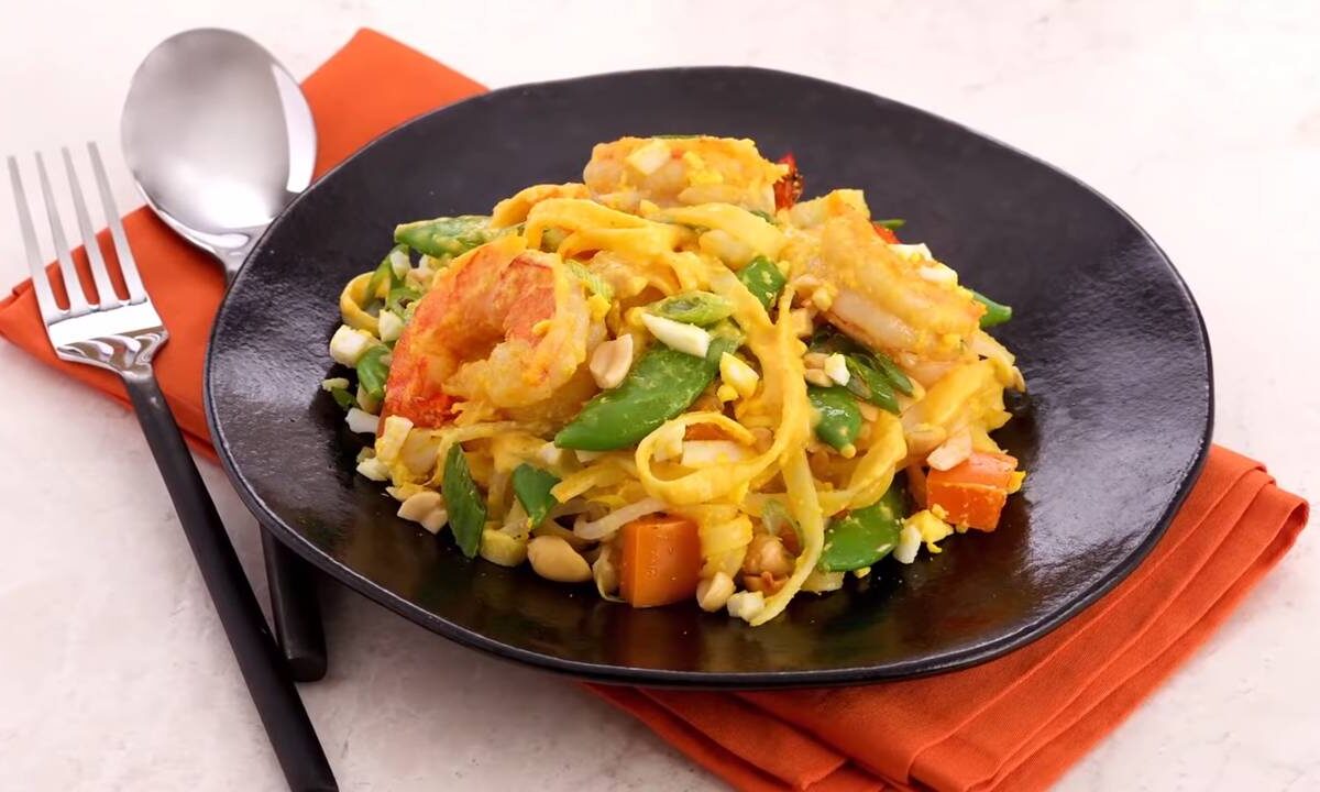Grilled Shrimp Noodles