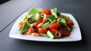 White bean salad