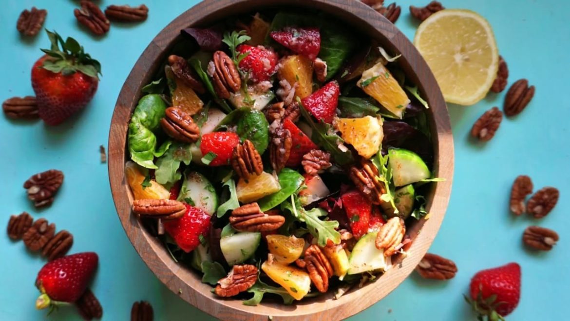 Fresh-Spring-Mix-Salad Fresh Spring Mix Salad