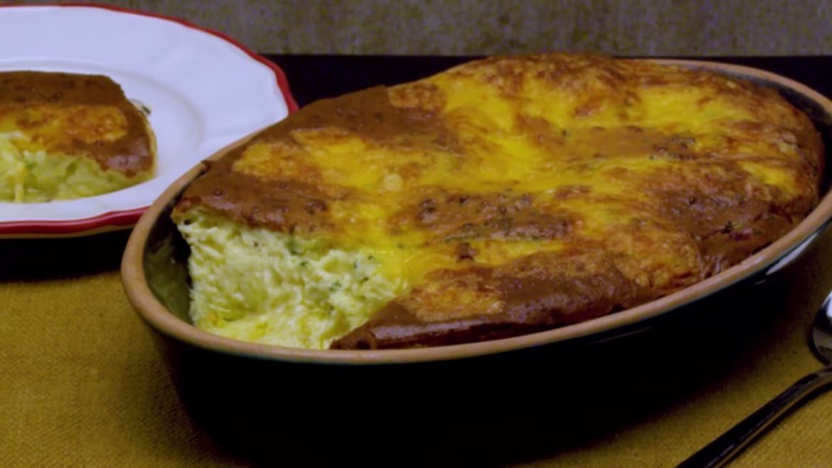 Fast Cheese Soufflé made by jacques pépin
