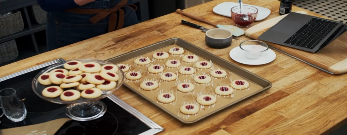 Anna Olson Teaches You How To Make Thumbprint Cookies
