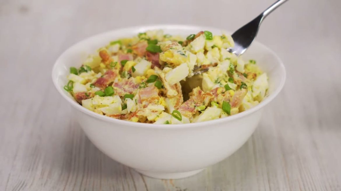 Egg Salad With Bacon in 20 Min | Best Sandwich Filling