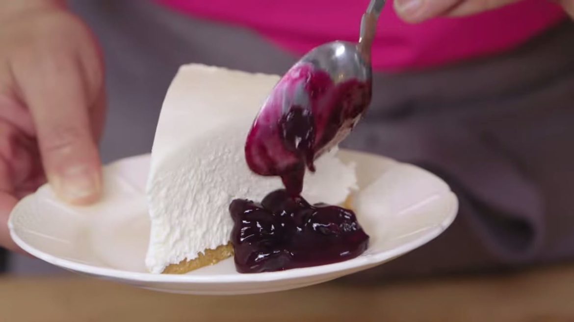 No-Bake-Cheesecake-for-Spring No Bake Cheesecake Recipe