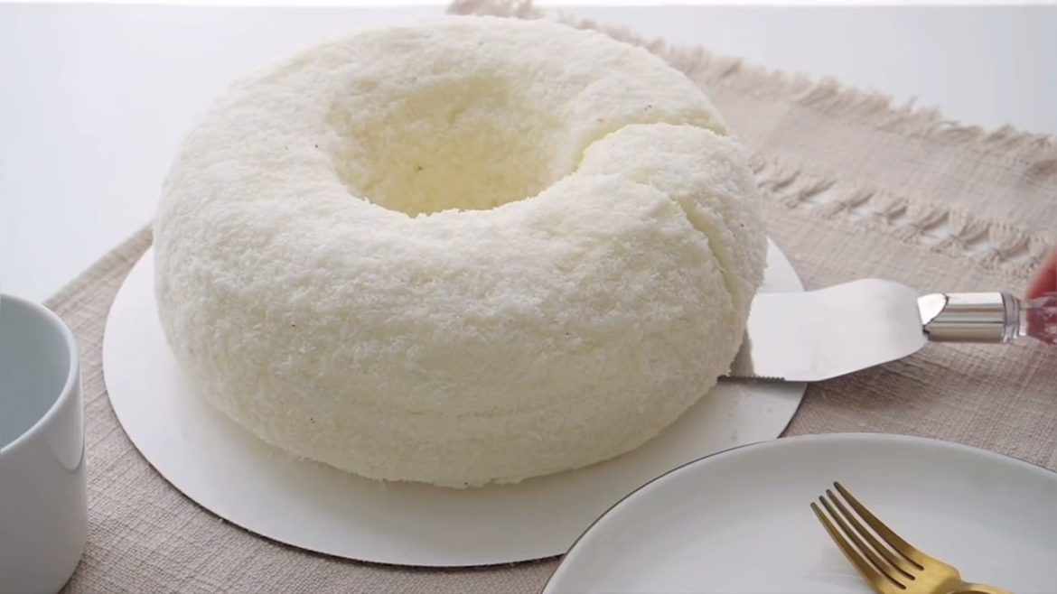 Best Coconut Angel Cake