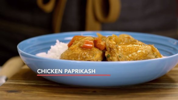 Chicken Paprikash Recipe Inspired by Singapore Book Recipes
