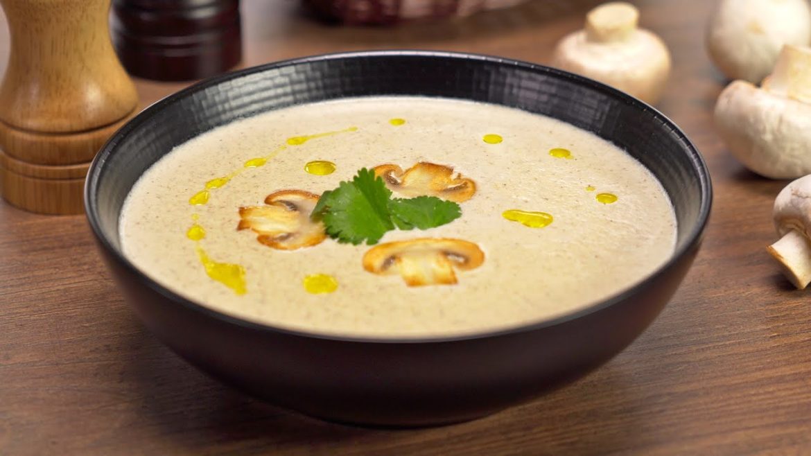 CREAMY MUSHROOM SOUP – Quick & Delicious ! Cream of Mushroom Soup. Recipe by Always Yummy! CREAMY MUSHROOM SOUP – Quick & Delicious ! Cream of Mushroom Soup. Recipe by Always Yummy!