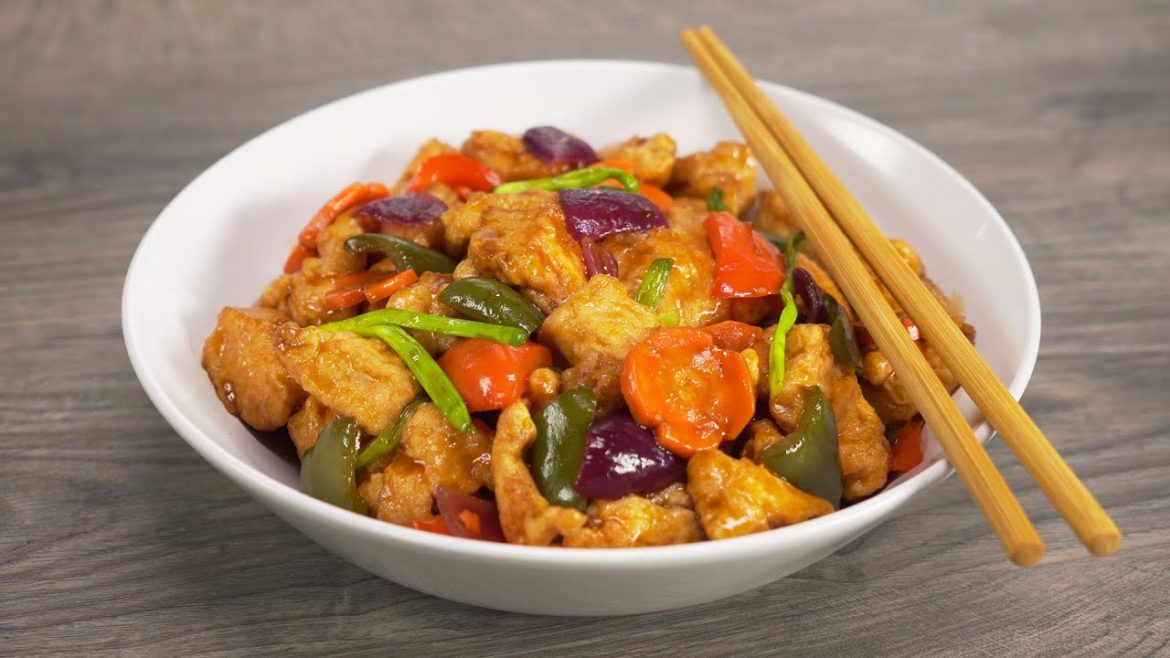 How To Make CHICKEN MANCHURIAN || SWEET & SOUR Chicken With Veggies. Recipe by Always Yummy!