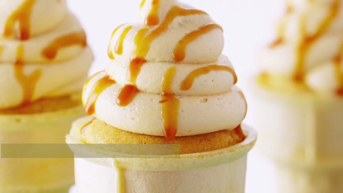 Professional Baker Teaches You How To Make ICE CREAM CUPCAKES!