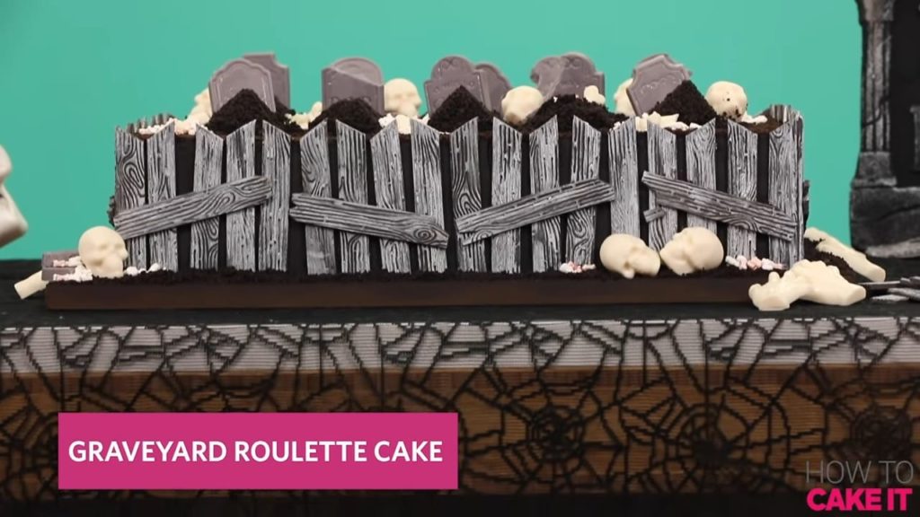 Graveyard Roulette Cake