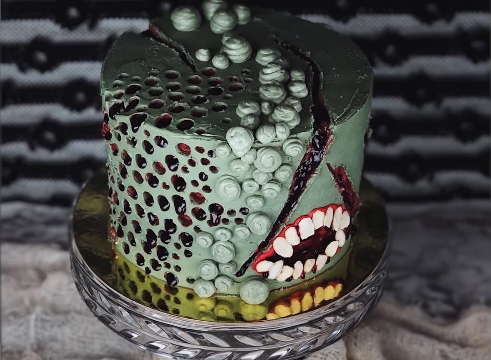 10 a zombie cake