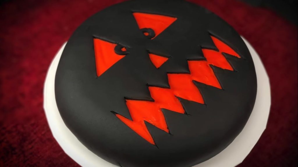 10 unique and easy Halloween Cake Decorating Ideas 14 ORANGE GANACHE CHOC CAKE