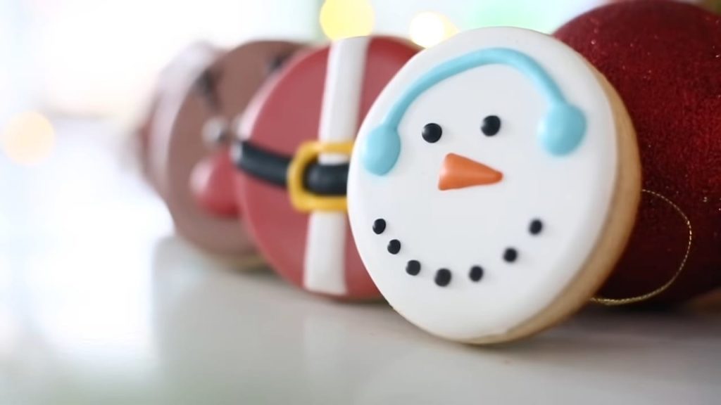 Beginner Christmas Cookies (Santa, Rudolph, Gingerbread, Snowman & Snowflake)