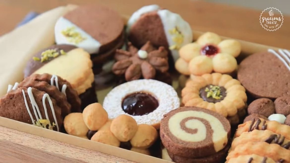 Butter-Cookie-Box-Butter-and-Chocolate-Cookie-Variations Butter & Chocolate Cookie Variations Butter Cookie Box