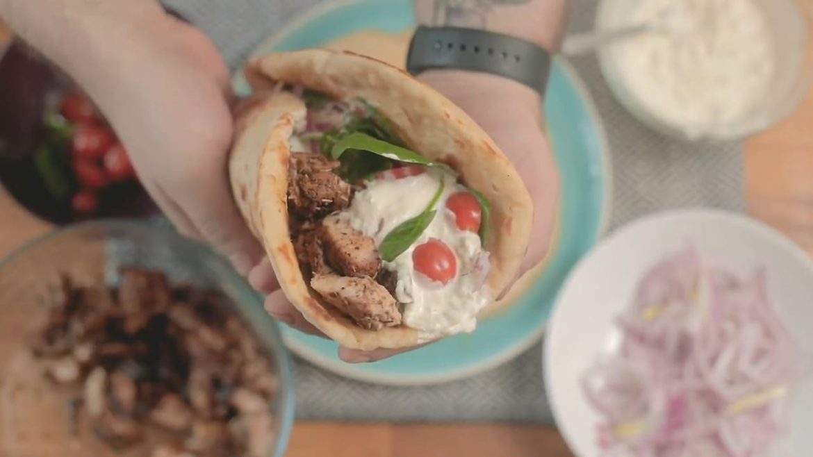 Greek Chicken Gyro