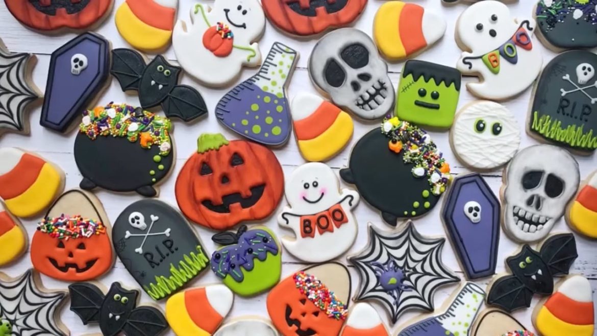 SPOOKY HALLOWEEN COOKIES