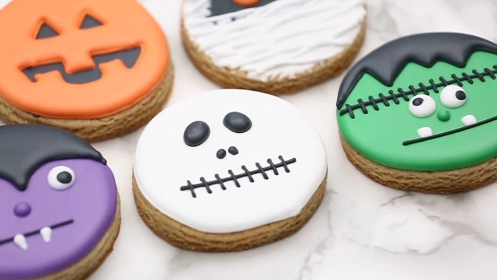 Satisfying & Relaxing HALLOWEEN Cookie Decorating