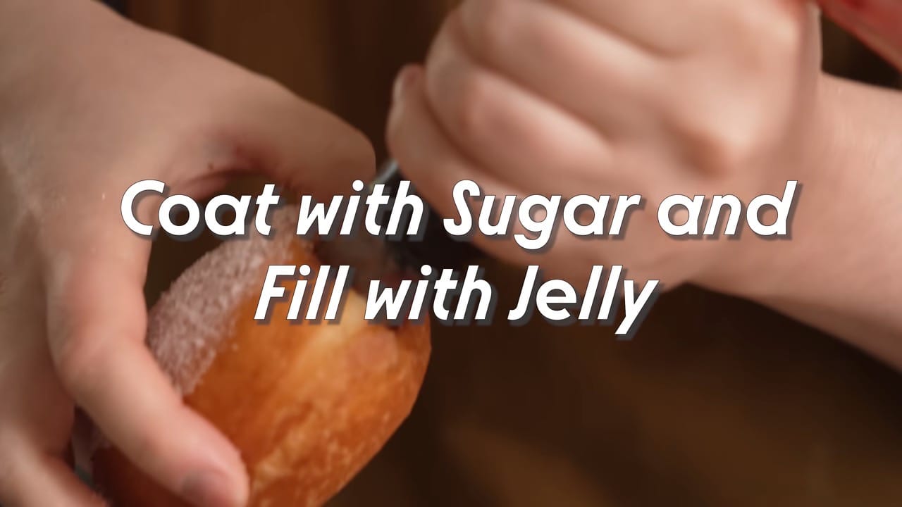 Coat with Sugar and Fill with Jelly