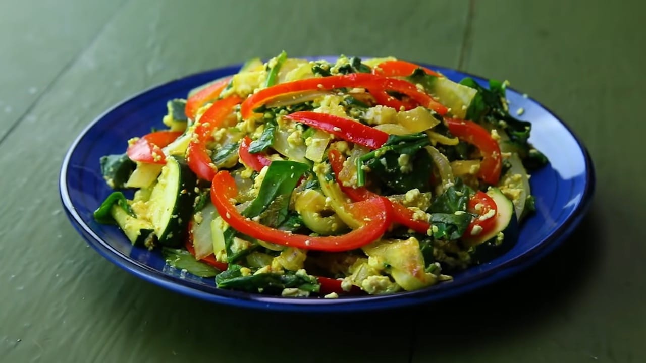 Tofu scramble Tofu scramble