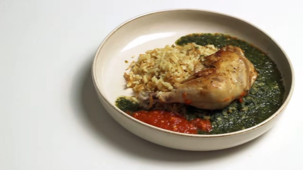 Ancient Jute Leaf Stew Egyptian Molokhia Recipe