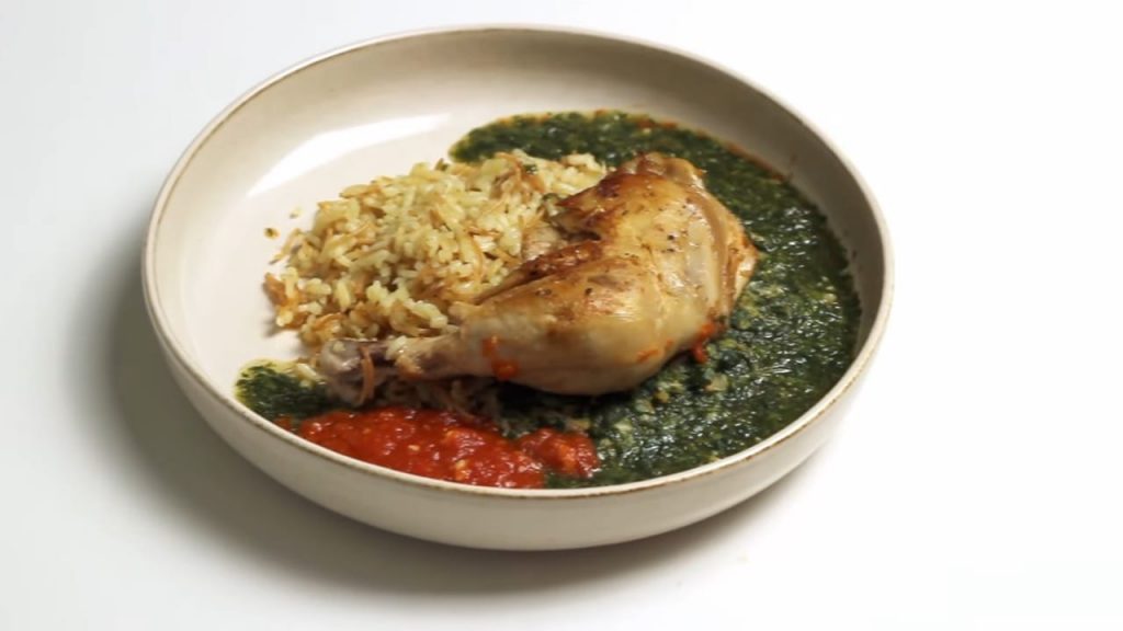 Ancient Jute Leaf Stew Egyptian Molokhia Recipe