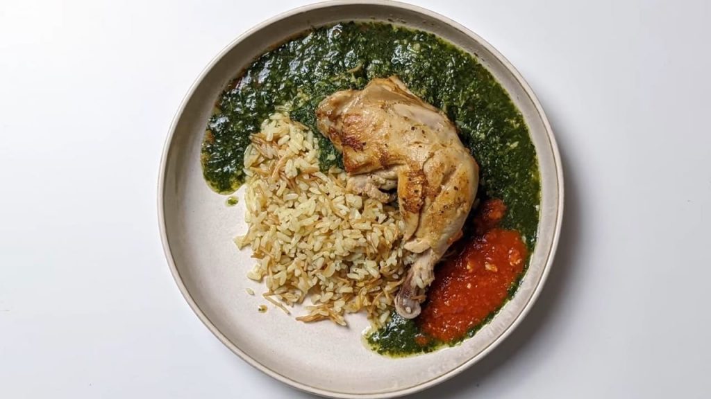 Ancient Jute Leaf Stew Egyptian Molokhia Recipe