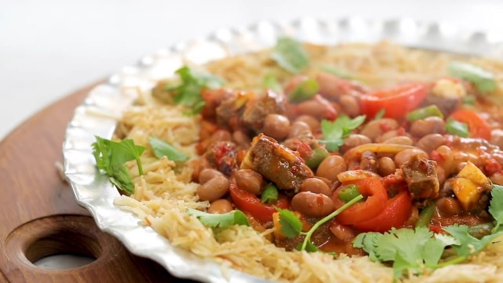 Healthy Great Food IN 5 MINUTES ???? 7 Beans and Vermicelli Pilaf Delicious LunchDinner